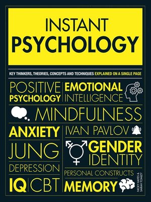 cover image of Instant Psychology